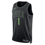 New Orleans Pelicans Trikot Zion Williamson Nike 2023-24 City Edition Blau Swingman - Herren